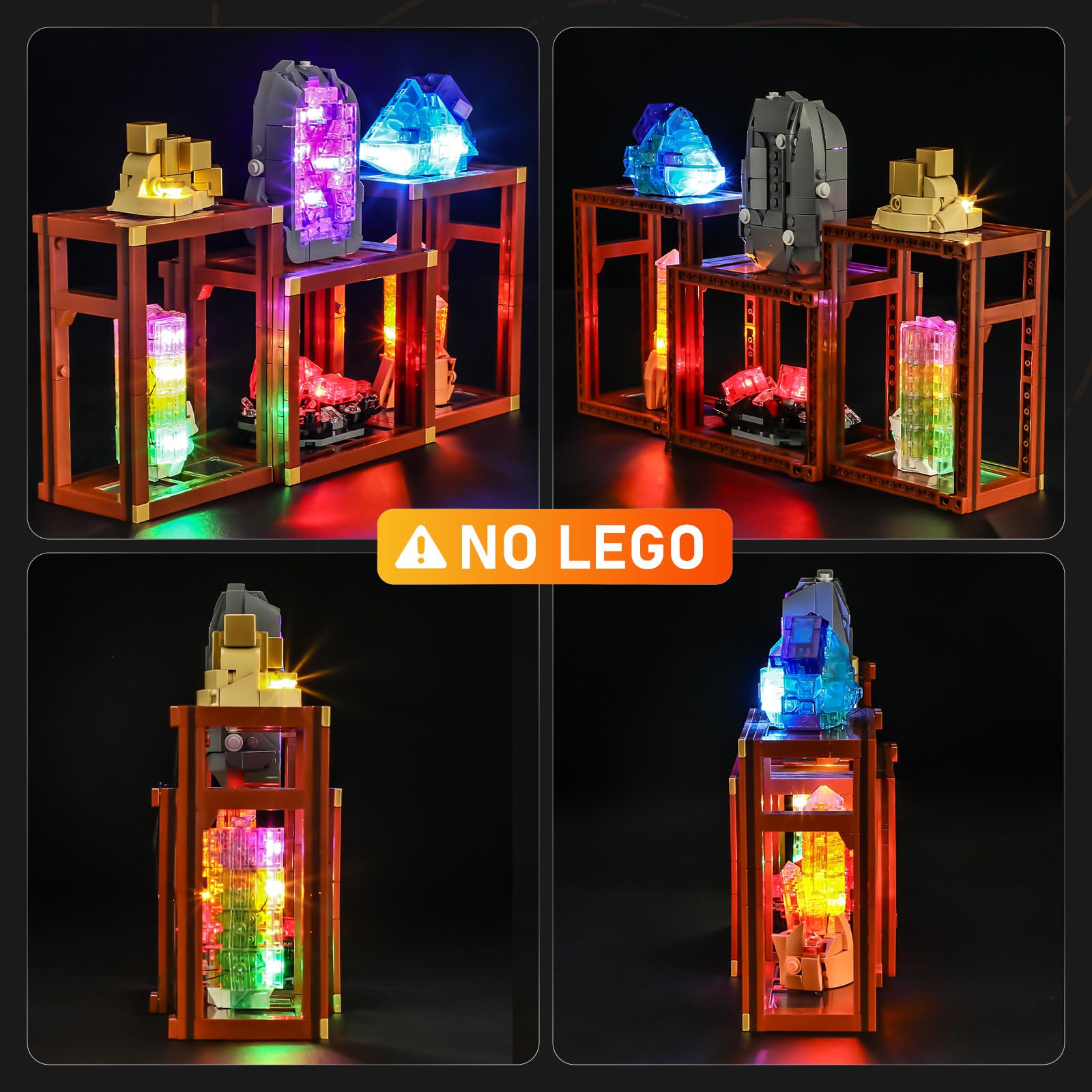 Amazon.co.jp: Lego-21362 ミネラルコレクション用ライトライト